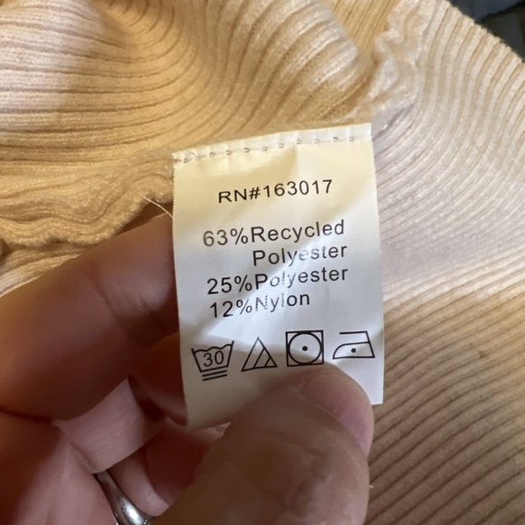 Princess Polly Nedura Knit Mini Dress Beige Size 4 New With Tag - Picture 8 of 12